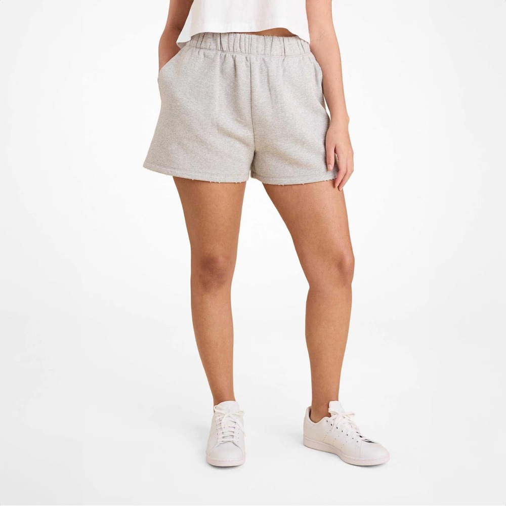 nuuds Light Gray Athletic Shorts